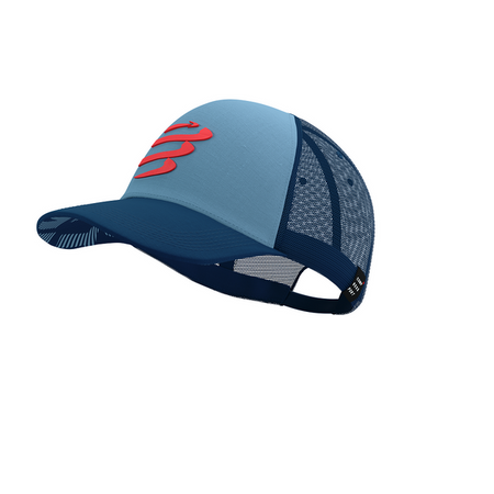 COMPRESSPORT Czapka lifestyle TRUCKER CAP denim/poseidon