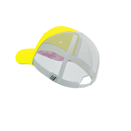 COMPRESSPORT Czapka lifestyle TRUCKER CAP safe yellow/white