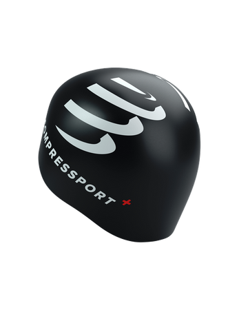 COMPRESSPORT Czepek pływacki SWIM CAP black/white