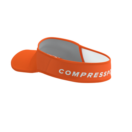 COMPRESSPORT Daszek biegowy VISOR ULTRALIGHT fire/white