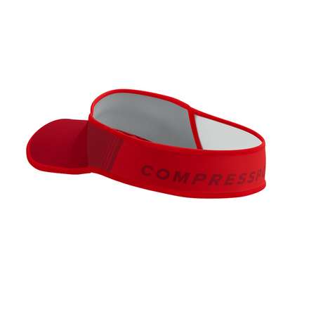 COMPRESSPORT Daszek biegowy VISOR ULTRALIGHT samba red