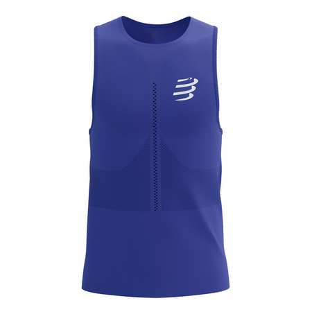 COMPRESSPORT Koszulka biegowa PRO RACING SINGLET dazz blue