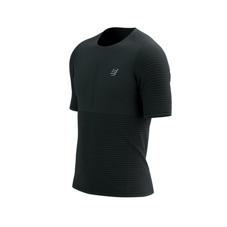 COMPRESSPORT Koszulka biegowa PRO RACING SS T-SHIRT black