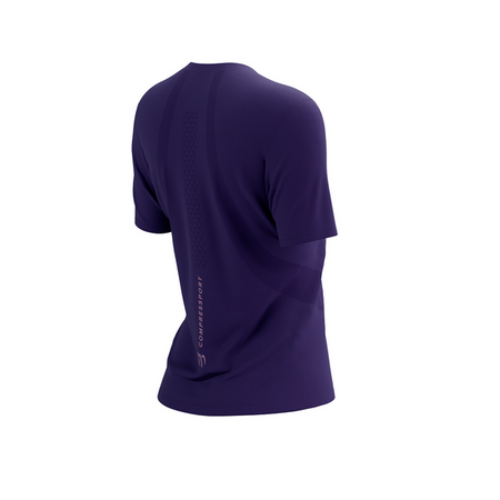 COMPRESSPORT Koszulka biegowa damska PERFORMANCE SS T-SHIRT purple