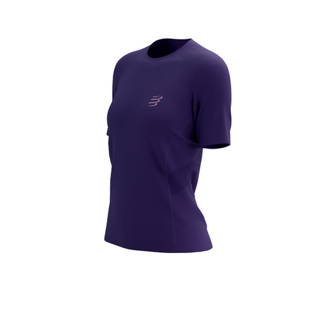 COMPRESSPORT Koszulka biegowa damska PERFORMANCE SS T-SHIRT purple