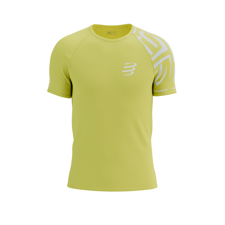 COMPRESSPORT Koszulka biegowa z krótkim rękawem TRAINING SS T-SHIRT green sheen