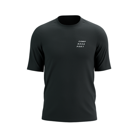 COMPRESSPORT Koszulka lifestyle męska PODIUM SS T-SHIRT black