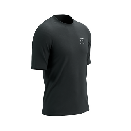 COMPRESSPORT Koszulka lifestyle męska PODIUM SS T-SHIRT black