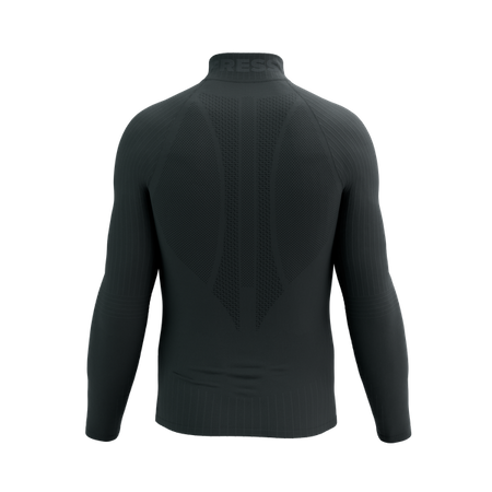 COMPRESSPORT Koszulka termoaktywna 3D THERMO HALF ZIP LS TOP black