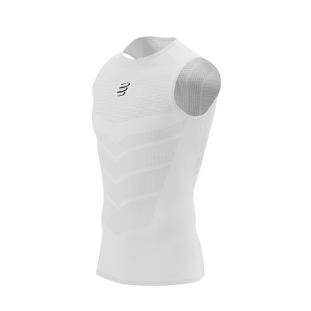 COMPRESSPORT Koszulka termoaktywna męska ON/OFF TANK TOP white