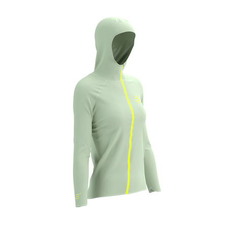 COMPRESSPORT Kurtka biegowa damska HURRICANE WATERPOOF 10/10 JACKET ice flow