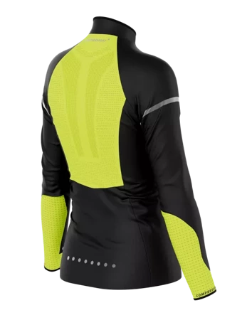 COMPRESSPORT Kurtka biegowa damska HURRICANE WINDPROOF JACKET FLASH