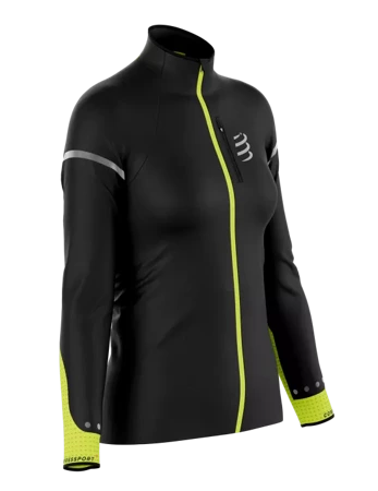 COMPRESSPORT Kurtka biegowa damska HURRICANE WINDPROOF JACKET FLASH