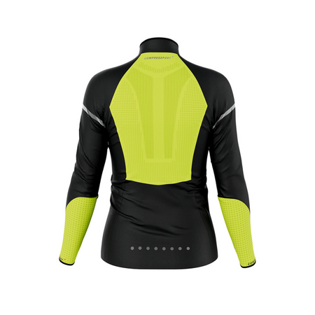 COMPRESSPORT Kurtka biegowa damska HURRICANE WINDPROOF JACKET FLASH