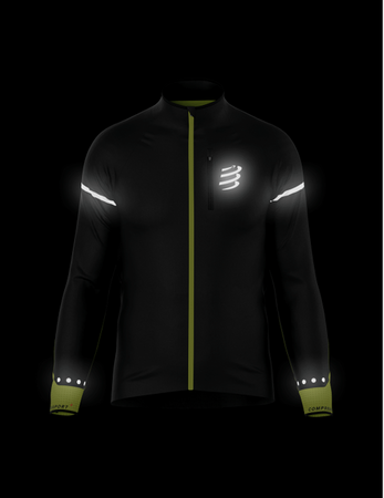 COMPRESSPORT Kurtka biegowa męska HURRICANE WINDPROOF JACKET FLASH