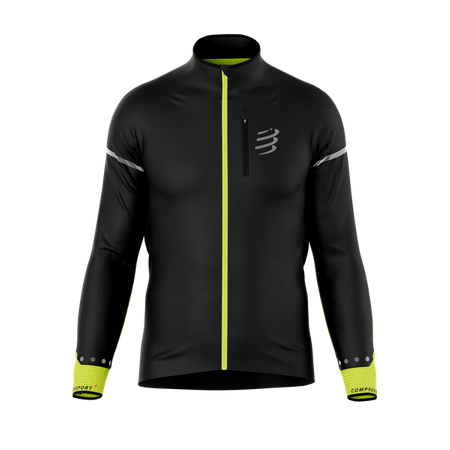 COMPRESSPORT Kurtka biegowa męska HURRICANE WINDPROOF JACKET FLASH