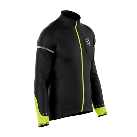 COMPRESSPORT Kurtka biegowa męska HURRICANE WINDPROOF JACKET FLASH