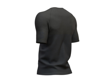 COMPRESSPORT Męska koszulka biegowa Training T-Shirt BLACK EDITION 2019 czarna
