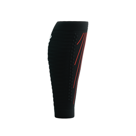 COMPRESSPORT Opaski kompresyjne na łydki R2 AERO black/red