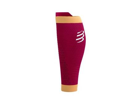 COMPRESSPORT Opaski kompresyjne na łydki R2V3 persian red