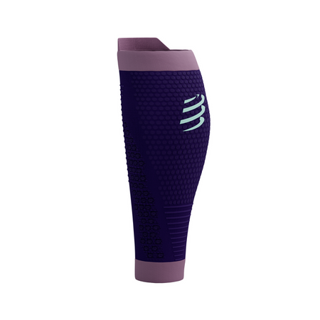 COMPRESSPORT Opaski kompresyjne na łydki R2V3 purple/grape