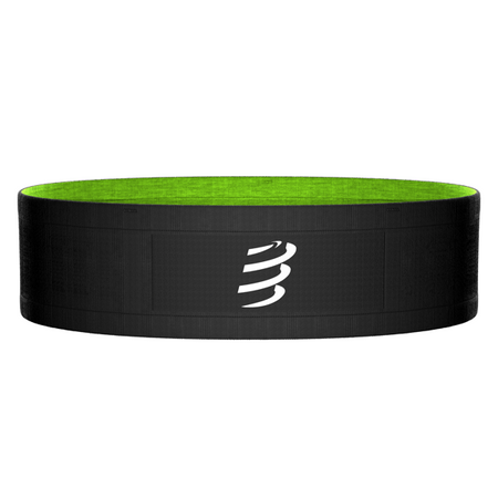 COMPRESSPORT Pas biegowy FREE BELT 2020 czarno-zielony