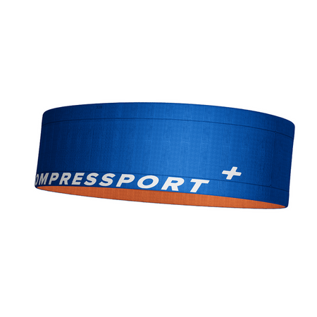 COMPRESSPORT Pas biegowy FREE BELT dazz blue/fire