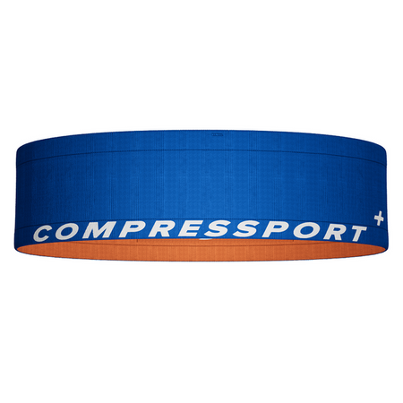 COMPRESSPORT Pas biegowy FREE BELT dazz blue/fire