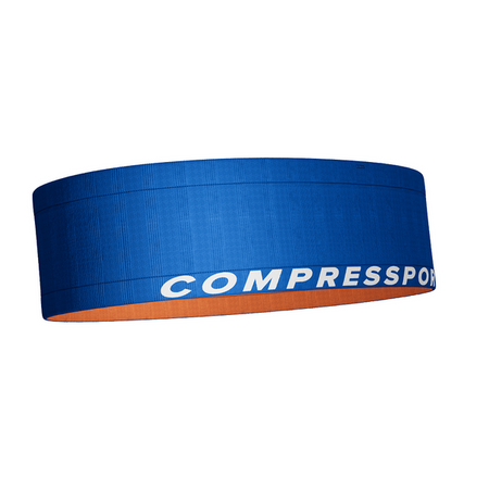 COMPRESSPORT Pas biegowy FREE BELT dazz blue/fire