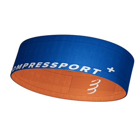 COMPRESSPORT Pas biegowy FREE BELT dazz blue/fire