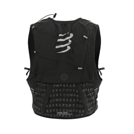 COMPRESSPORT Plecak biegowy ULTRUN S PACK EVO 15 black + 2x soft flask