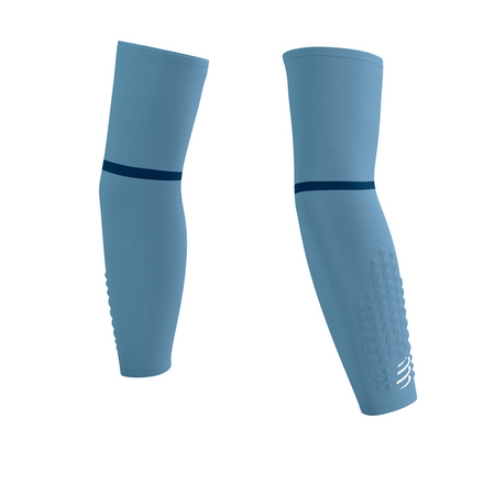 COMPRESSPORT Rękawki kompresyjne ARMFORCE ULTRALIGHT denim/white refl