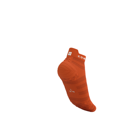 COMPRESSPORT Skarpetki do biegania PRORACING SOCKS V4 ULTRALIGHT RUN LOW fire/white