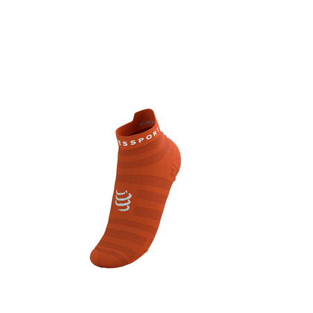 COMPRESSPORT Skarpetki do biegania PRORACING SOCKS V4 ULTRALIGHT RUN LOW fire/white