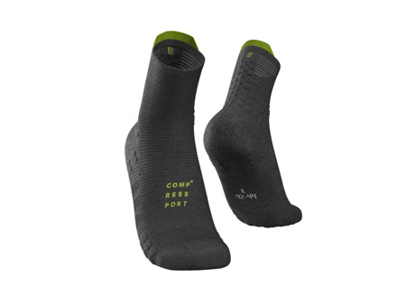 COMPRESSPORT Skarpetki do biegania długie ProRacing Socks v3.0 BLACK EDITION 2019 czarne