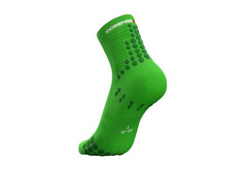 COMPRESSPORT Skarpetki do biegania długie ProRacing Socks v3.0 SUMMER REFRESH 2021 zielone