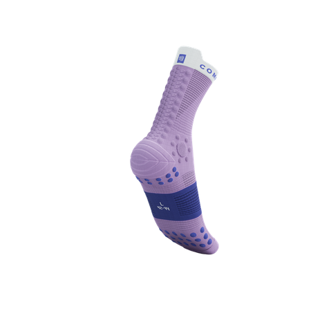 COMPRESSPORT Skarpetki do biegania trailowe PRORACING SOCKS V4 TRAIL lupine/dazz blue