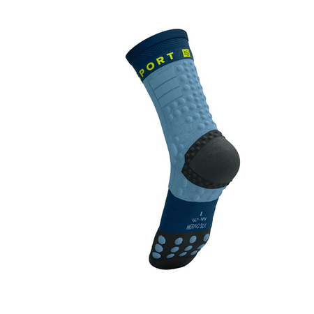 COMPRESSPORT Skarpetki do biegania zimowe PRORACING SOCKS WINTER TRAIL denim/poseidon