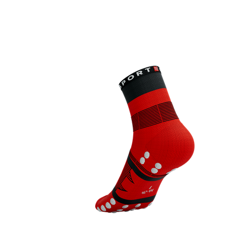 COMPRESSPORT Skarpetki trekkingowe FAST HIKING SOCKS black/core red/white