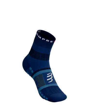 COMPRESSPORT Skarpetki trekkingowe FAST HIKING SOCKS estate blue/pacific coast