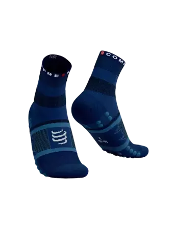 COMPRESSPORT Skarpetki trekkingowe FAST HIKING SOCKS estate blue/pacific coast