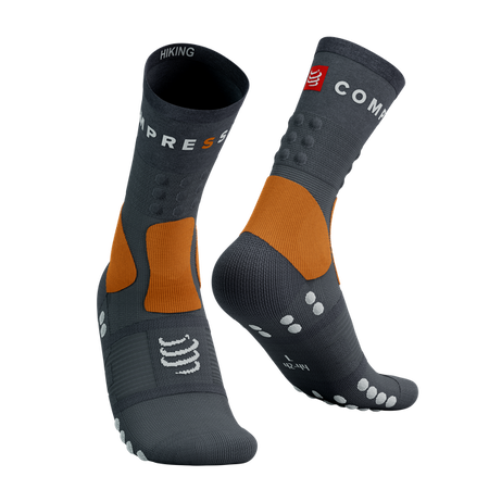 COMPRESSPORT Skarpetki trekkingowe HIKING SOCKS magnet/autumn glory