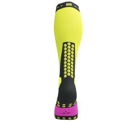 COMPRESSPORT Skarpety kompresyjne narciarskie SKI MOUNTAINEERING FULL SOCKS safe yellow/black