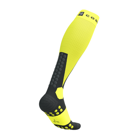 COMPRESSPORT Skarpety kompresyjne narciarskie SKI TOURING FULL SOCKS safe yellow/black