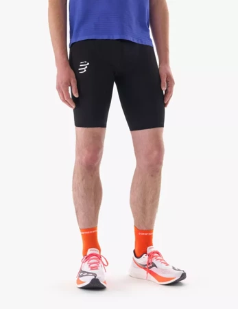 COMPRESSPORT Spodenki kompresyjne RUN UNDER CONTROL SHORT black