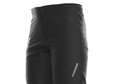 COMPRESSPORT Spodnie biegowe wodoodporne HURRICANE WATERPROOF 10/10 PANTS black