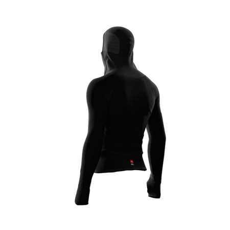COMPRESSPORT bluza biegowa 3D THERMO ULTRALIGHT RACING HOODIE czarna