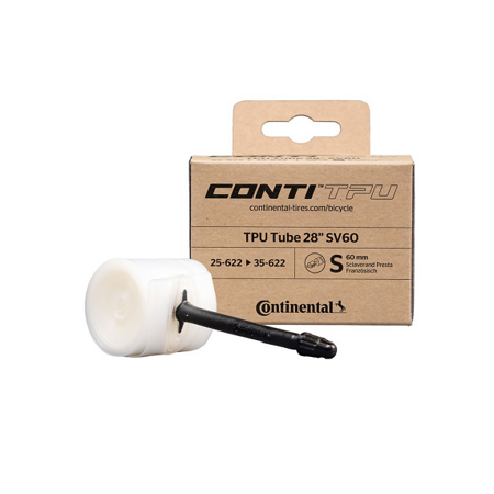 CONTINENTAL Dętka rowerowa TPU 28 Presta 60 mm 25-622