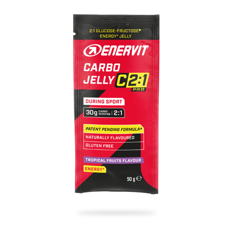 ENERVIT Galaretka energetyczna CARBO JELLY C2:1 PRO tropikalna