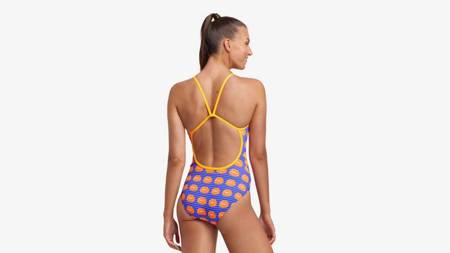 FUNKITA Strój kąpielowy damski jednoczęściowy SINGLE STRAP ONE PIECE Lippie Love